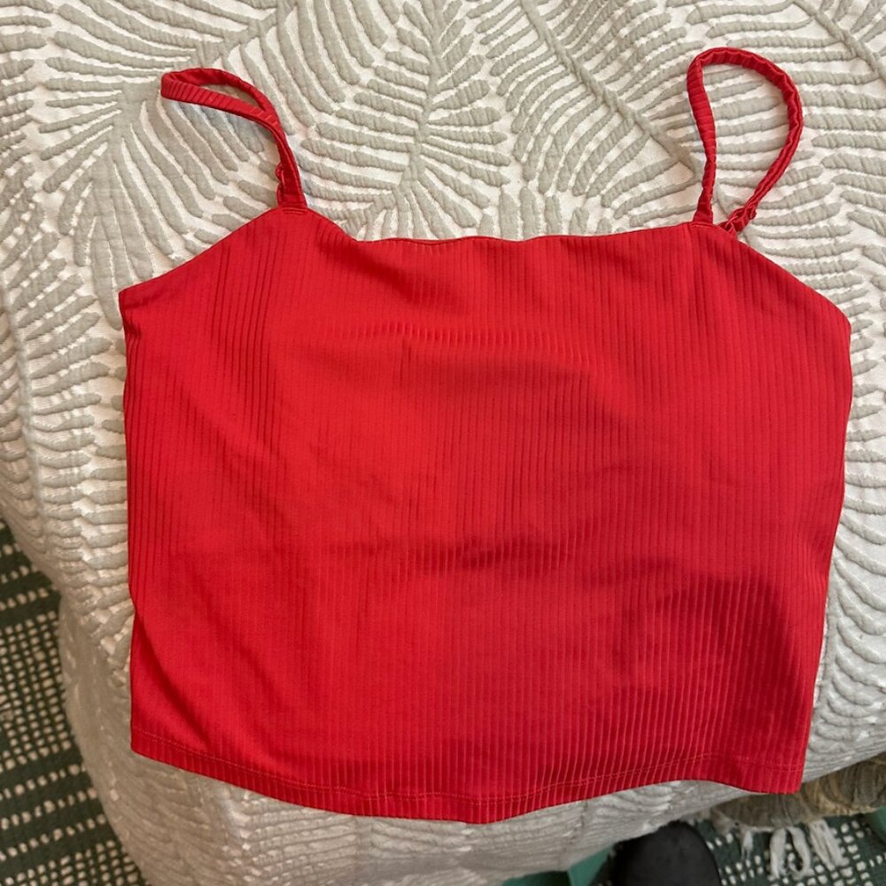 Girlfriend Collective Ribbed Crop Top